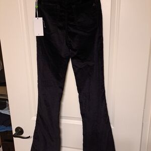 NWT Sam Edelman The Stiletto Boot High Rise Luxe Velvet Pants 0/25